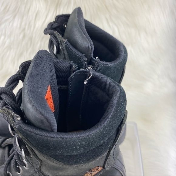 HARLY-DAVIDSON DARNEL SCHWARZ COMBAT-MOTOR - BIKERS BOOTS SIZE M7.5 - Picture 7 of 12